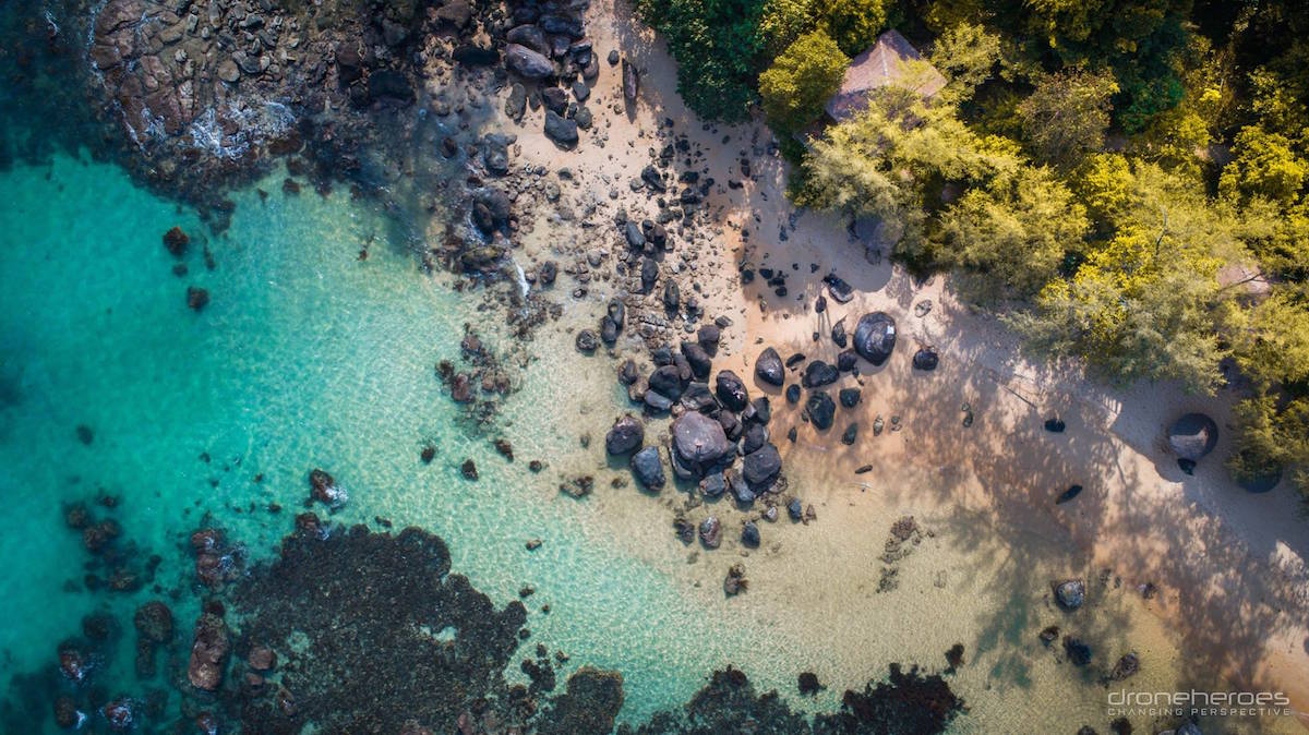 7 Tips to Take Your Travel Photography to a Higher Level from Drone Heroes 2 beach from sky