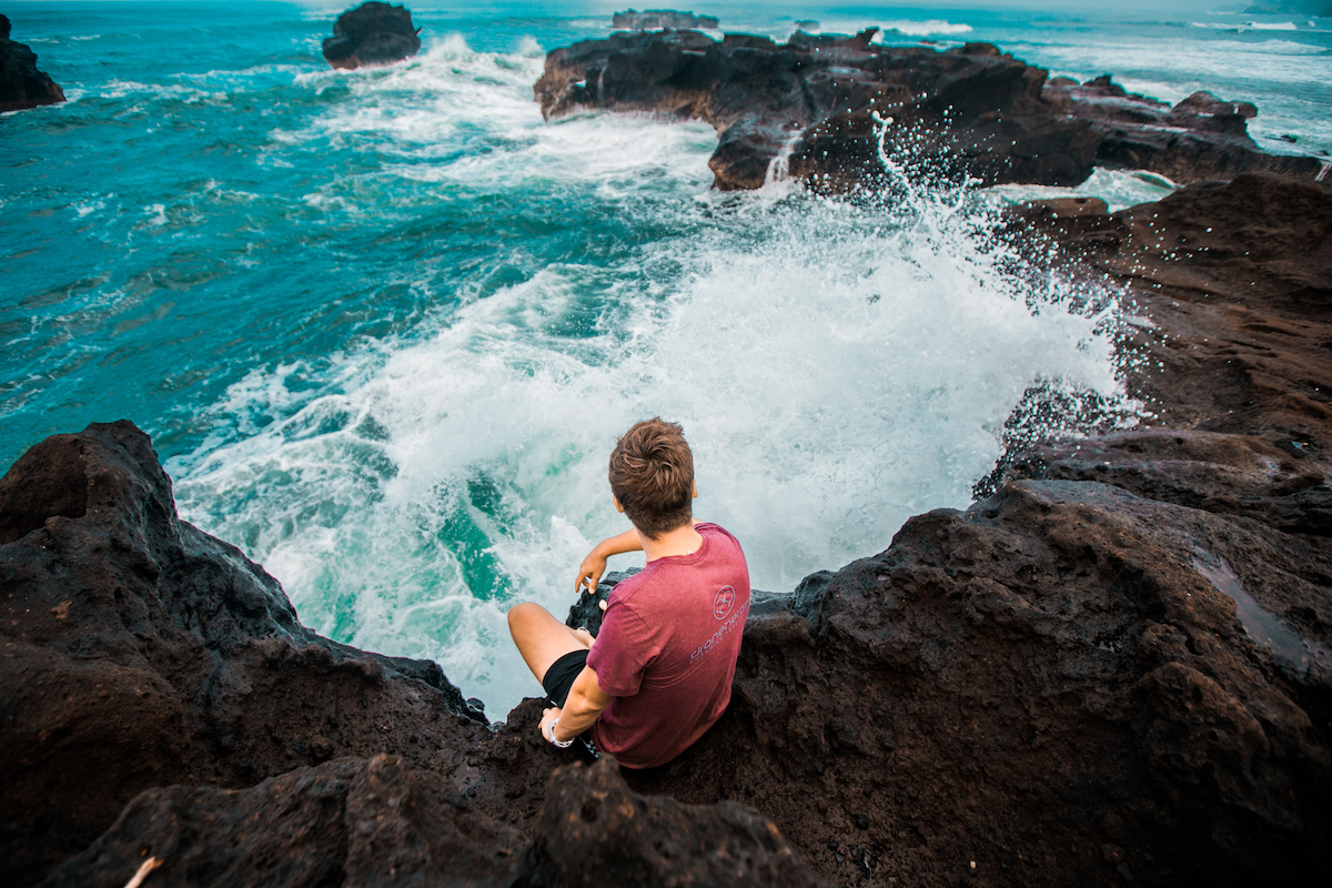 7 Tips to Take Your Travel Photography to a Higher Level from Drone Heroes 9 ocean waves rocks