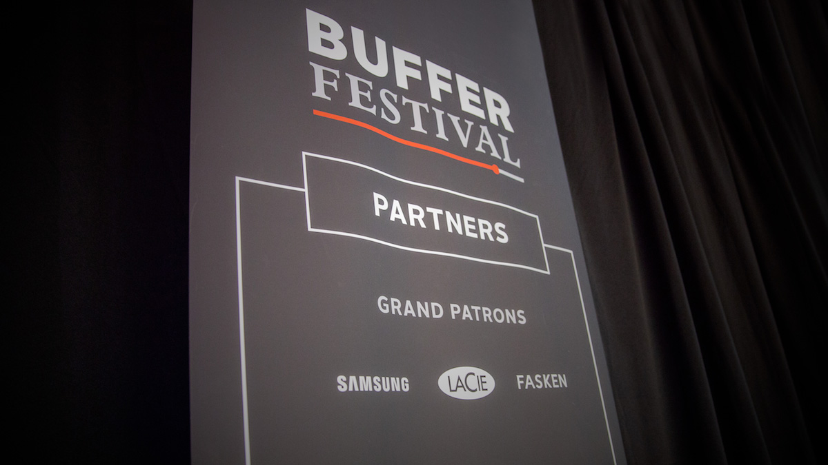 LaCie is a Grand Patron of Buffer Festival